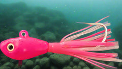 3 OZ AND 6 OZ UV Pink Guppy Jig