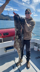 AKBBJIGS Black grub tail