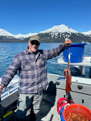 Squid Jig White Glow