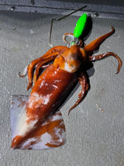 Squid Jig Green Glow