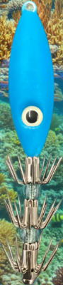 Squid Jig Blue Glow