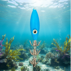 Squid Jig Blue Glow deep sea durability
