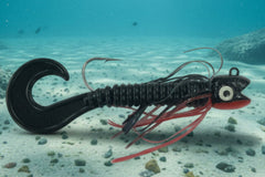 Pacman Jig - Lady Bug great for halibut, lingcod, rockfish, deep sea durability
