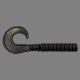 AKBBJIGS Black grub tail