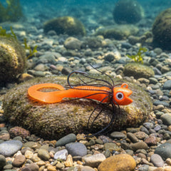 Pacman- Nova Orange 6 oz jig with auger tail