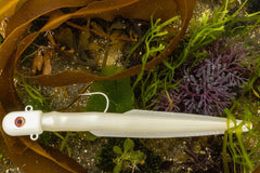 Big Eye Bullet Jig Eel White Glow deep sea durability