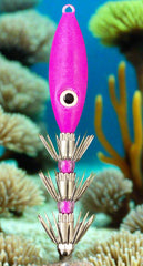 Squid Jig Purple Glow