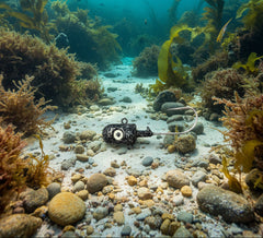 Bullet Jig Black/ White Speckled 16 OZ with big glow eyes