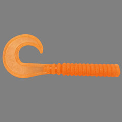 AKBBJIG Flame Orange glow grub tail