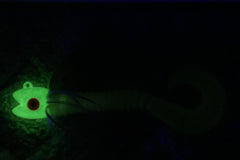 Pacman Jig - Bumblebee great for halibut, lingcod, deep water bottom fish
