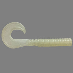 AKBBJIG Snow Shine glow grub tail