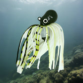 Octopus Jig - Muddy Green great for halibut, lingcod, bottom fish, deep sea durability