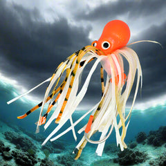 Octopus Jig - Orange Tiger UV
