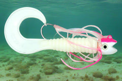 Pacman Jig - Just Tip Pink UV great for Halibut, Lingcod, Rockfish