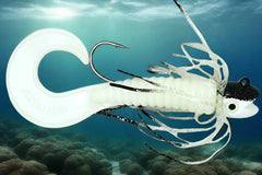 Pacman Jig- Zebra great for halibut, lingcod, rockfish, deep sea durability