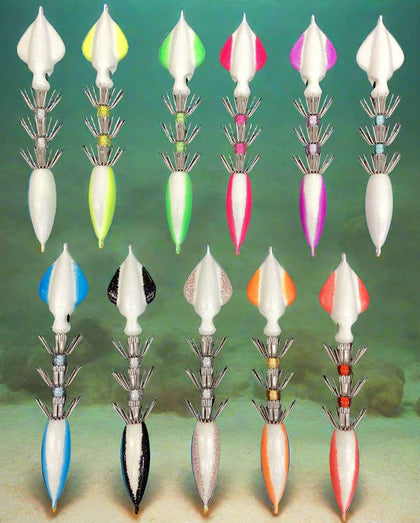 WINGED SQUID JIGS 15 OZ