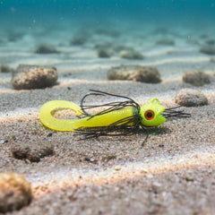 Pacman - Bumblee Yellow Glow 6 Oz Jig With Auger Tail