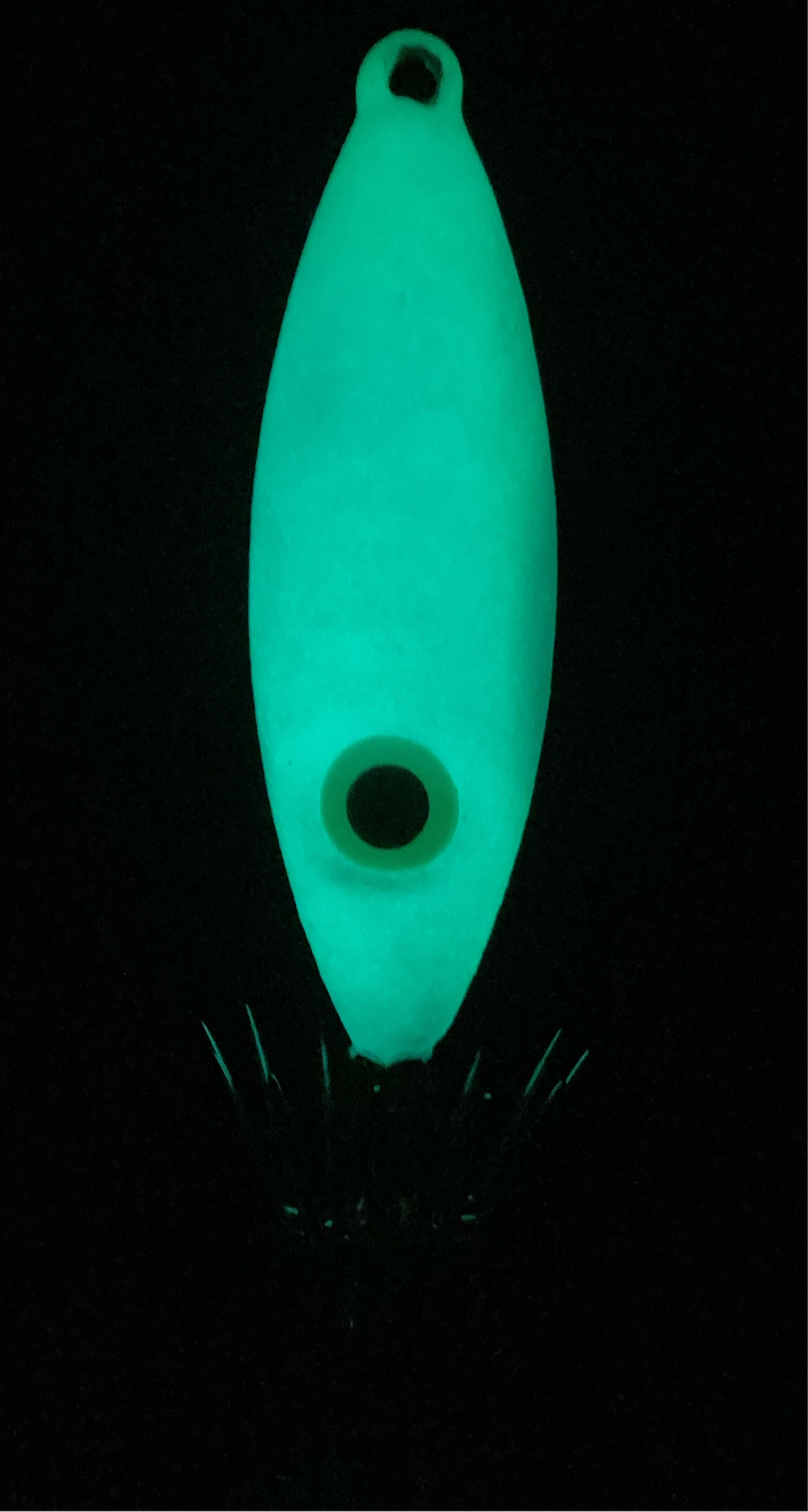 10 Ounce 3 Hook Glow Squid Jig