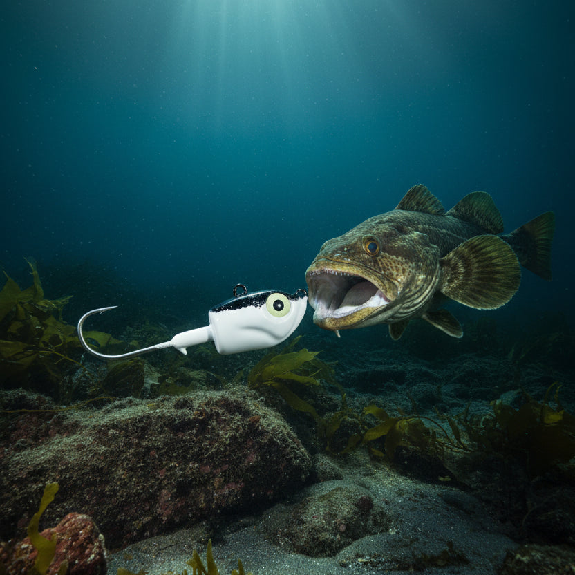 Big Boy Guppy Zebra jig