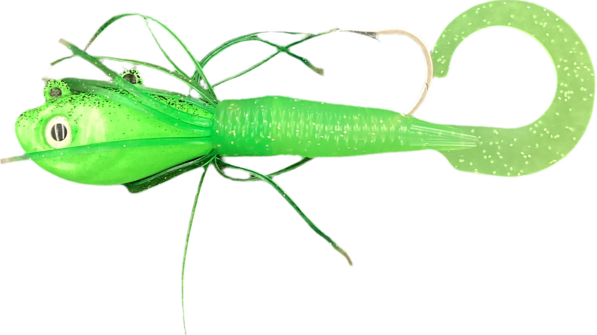 10 Ounce Mean Green Guppie Jig