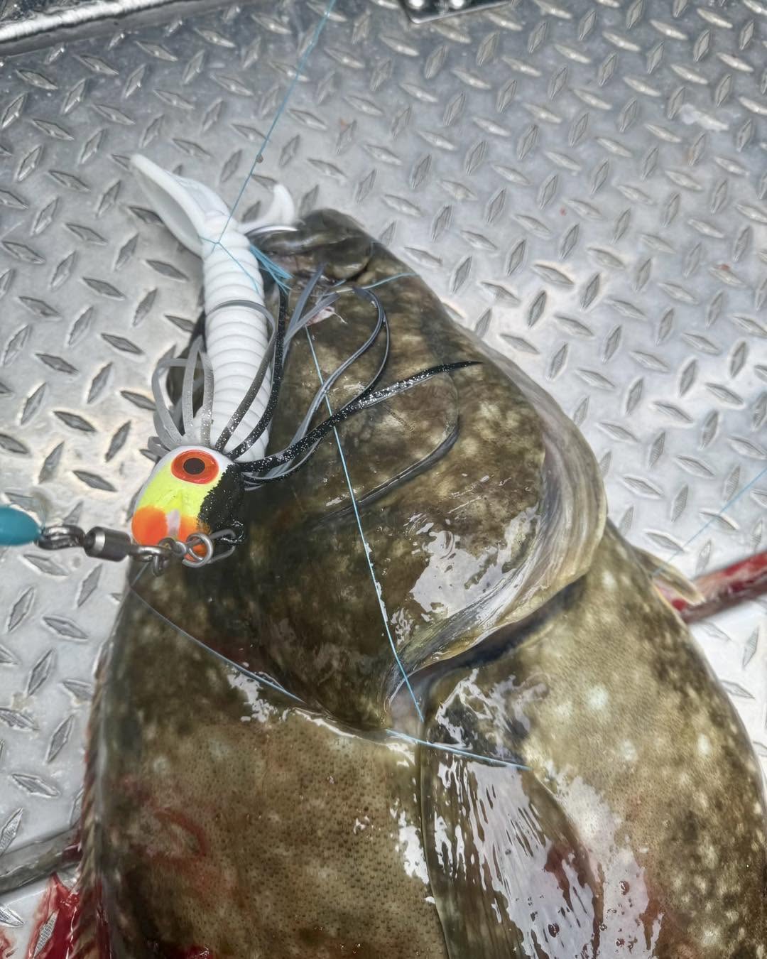 Pacman Jig - Puffin great for Halibut, Lingcod, Rockfish, glow and UV